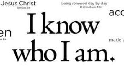 I know who I am